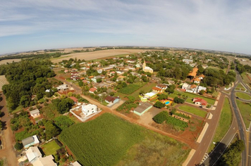 Foto - Vista aérea do município de Coronel Barros - 2014