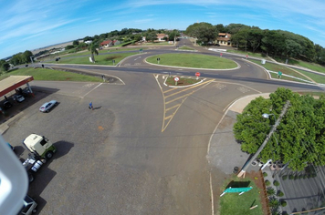 Foto - Vista aérea do município de Coronel Barros - 2014