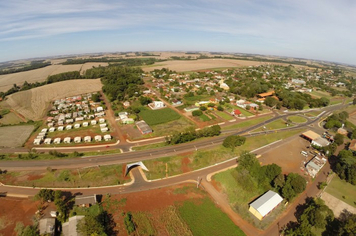 Foto - Vista aérea do município de Coronel Barros - 2014