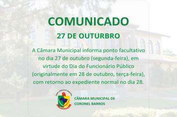 Comunicado