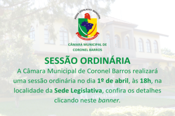 Sessão Ordinária