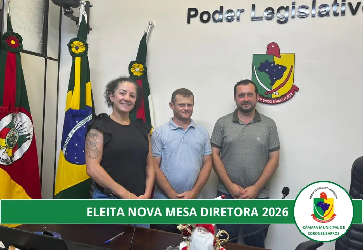 Nova Mesa Diretora 2026