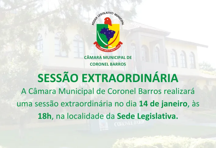 Sessão Extraordinária